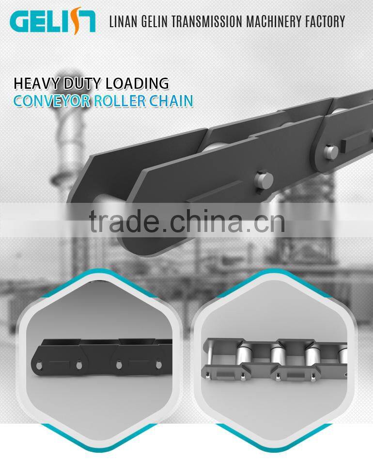 OEM manufacturing Large Heavy Duty Loading conveyor roller Chain