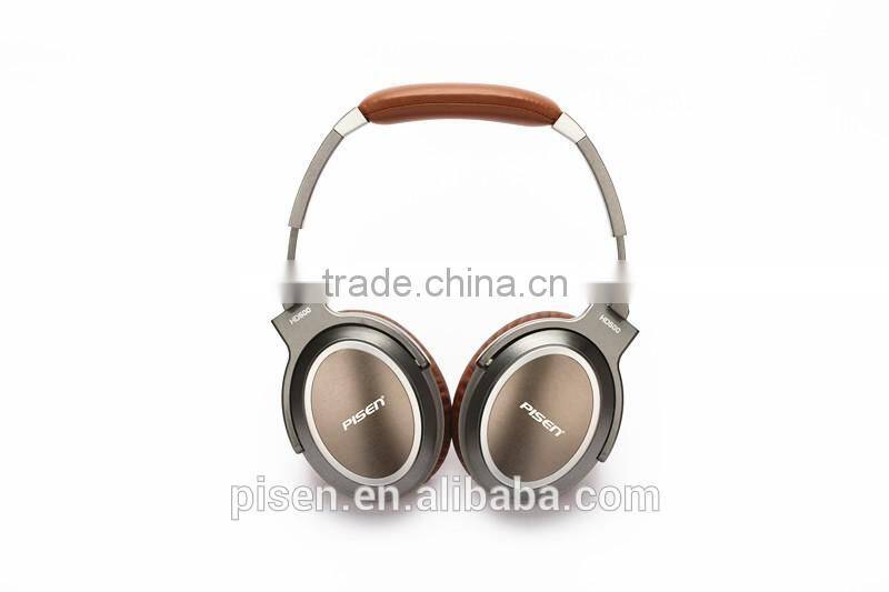 Pisen Replaceable 1.5m 5ft Guide Line Scalable Stainless Steel Handfree Hifi Wired Stereo Gaming Headphone