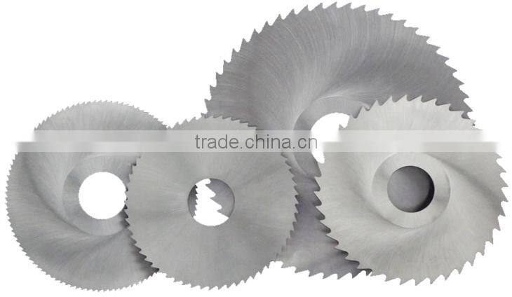 6'' HSS Circular Saw Blade slitting disc cutters slot mill cutting grooving blade for plastic metal Cutting