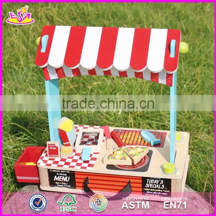 2017 New design wooden kids play grill preschool pretend wooden kids play grill funny toys wooden kids play grill W10D127