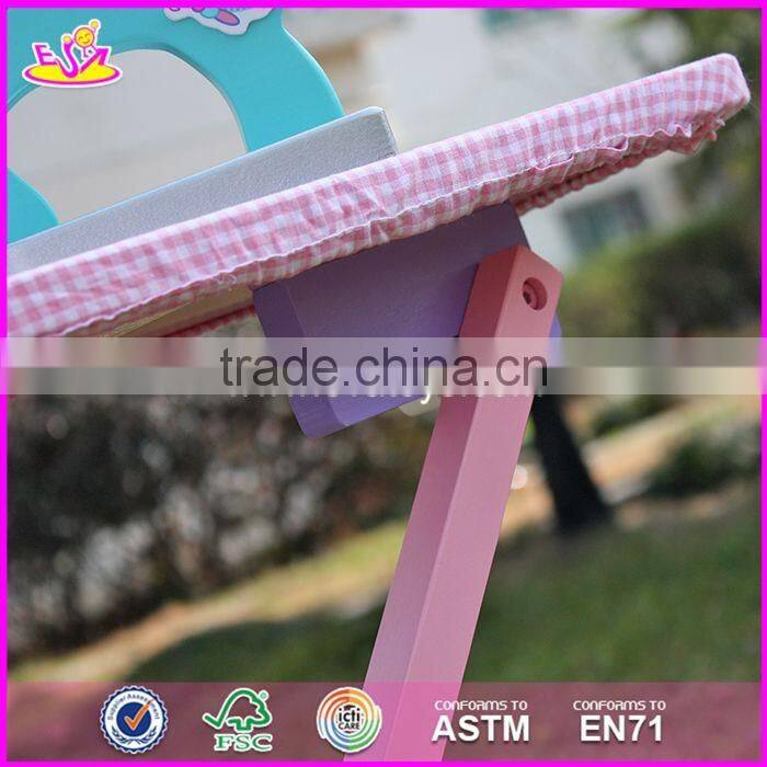 2017 New products children pretend play wooden toy ironing board W10D151
