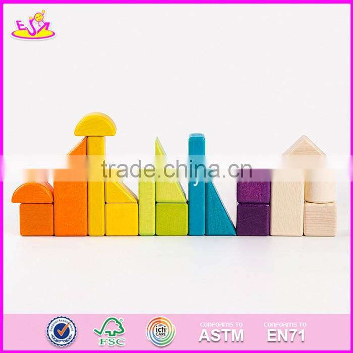 2017 Toys & Games best educational wooden building sets & blocks for kids W13A131-S