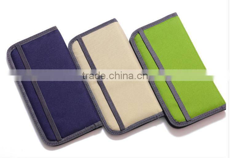 600D polyester credit wallet holder