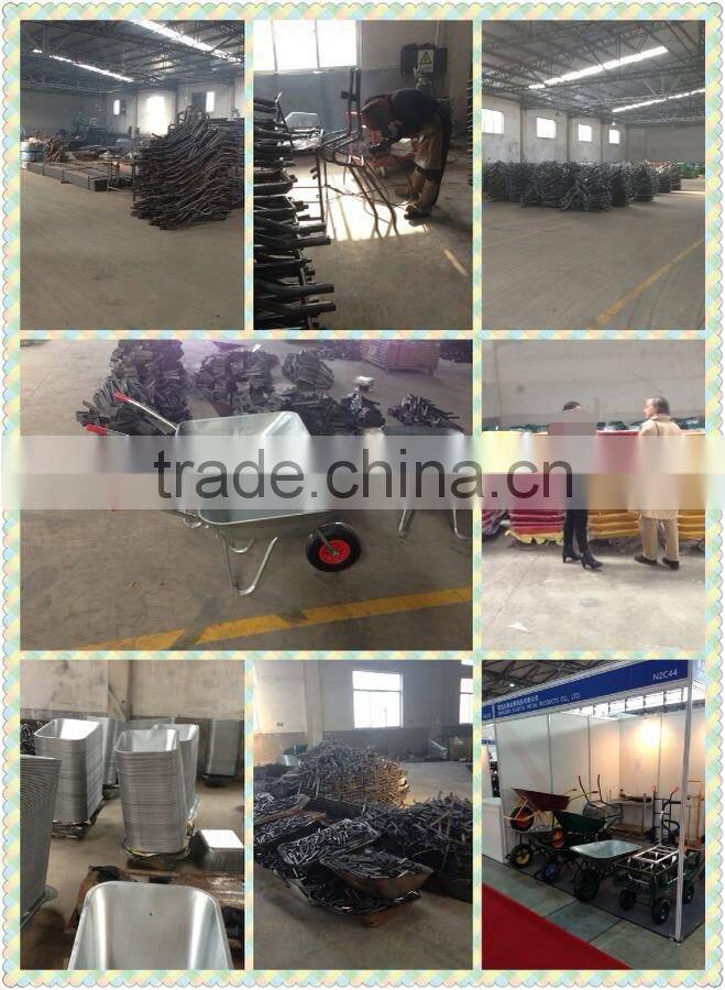 Heavy duty garden poly dump cart 2-in-1 convertible handle