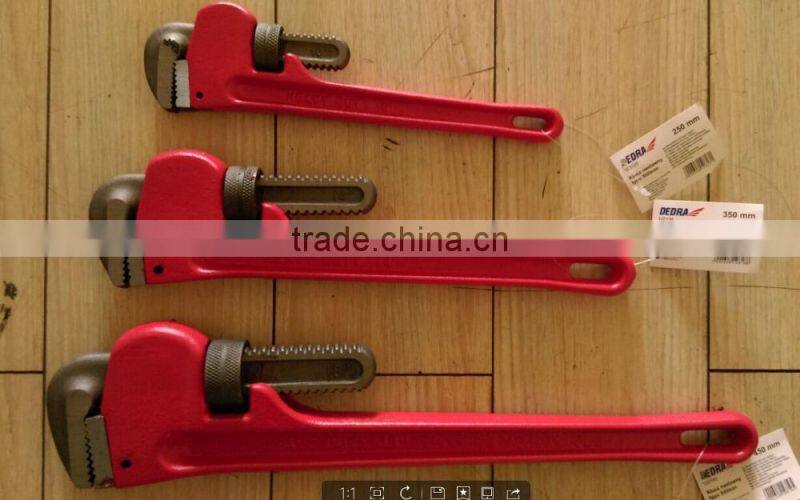 High quality heavy duty pipe wrench/ power pipe wrench