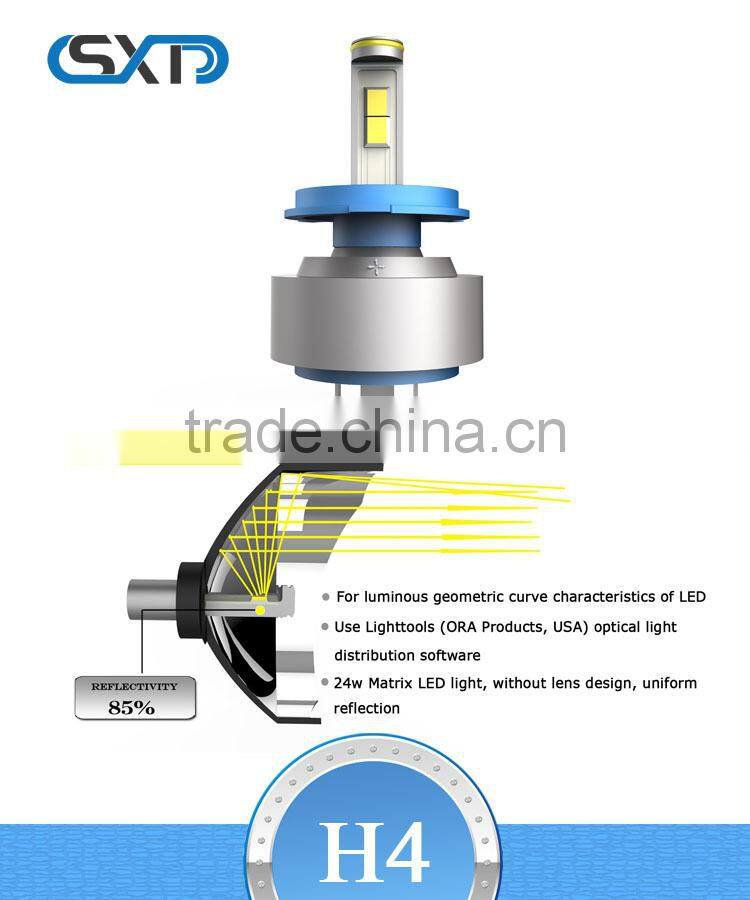 LED modified light integrated headlight H11, headlight car headlamp, LED lamps and light H11,