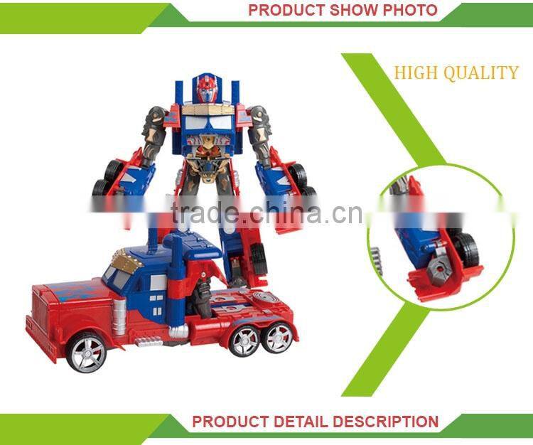 Wholesale plastic deformation car robot toy big boys toys