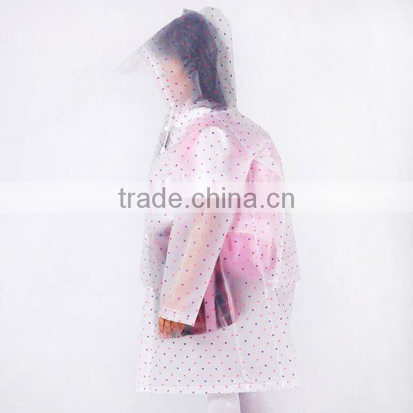 Kids children cute rain coat