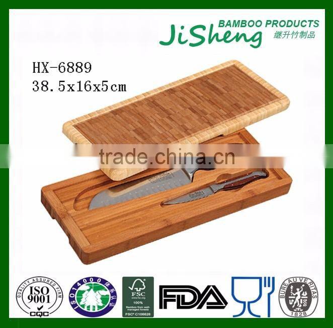 Hot Sales 38.5*16*5CM Wooden Bamboo Knife holder Box