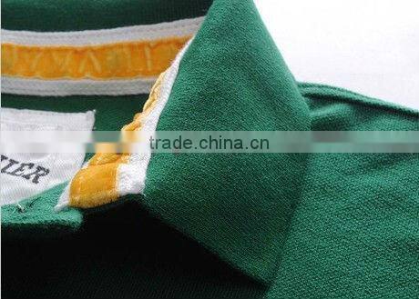 bulk soft high quality 100% cotton man's heavy short sleeve polo shirt