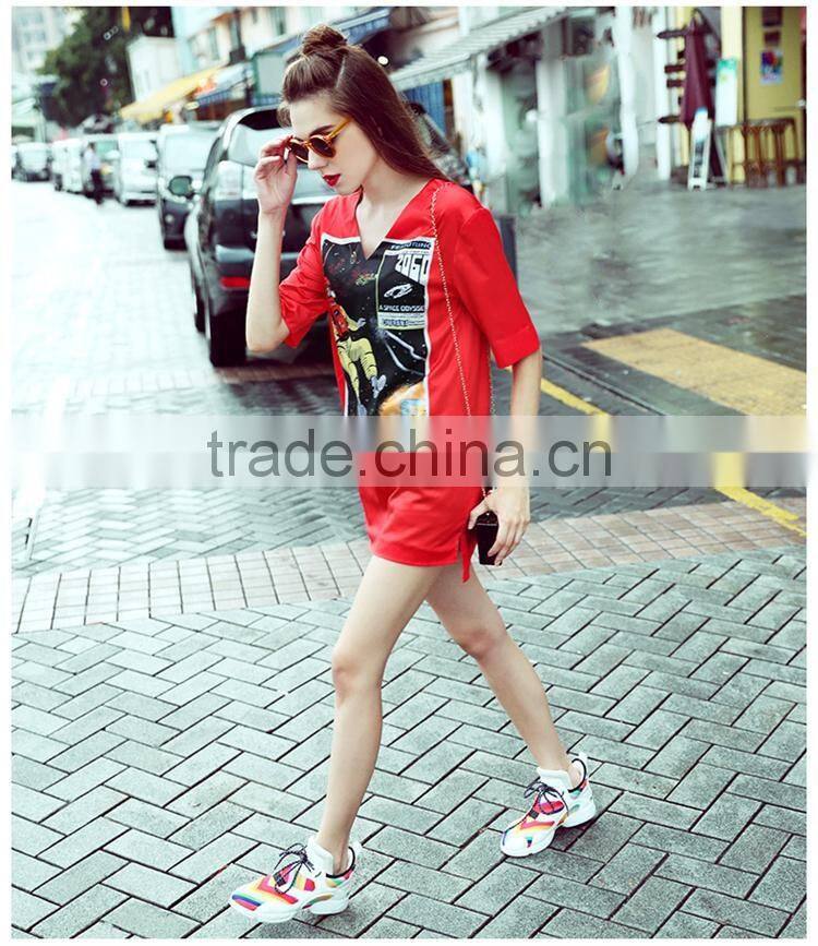 100%cotton eye bird fabric 2017 fashion women's clothing new style high quality