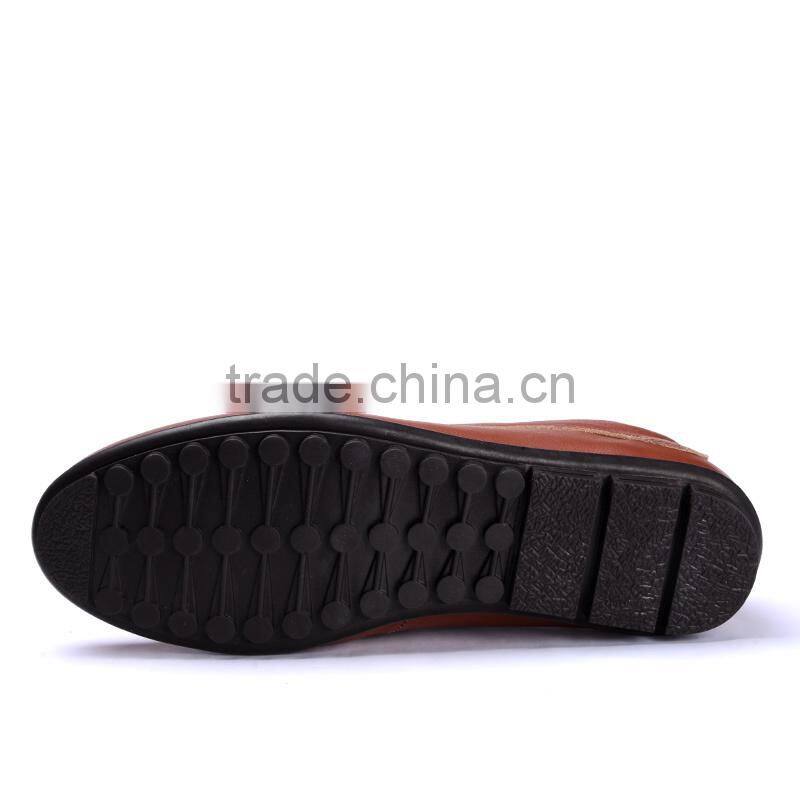 high quality top layer cow leather casual shoes fashion for male, men leather peas shoes casual have sample for adults