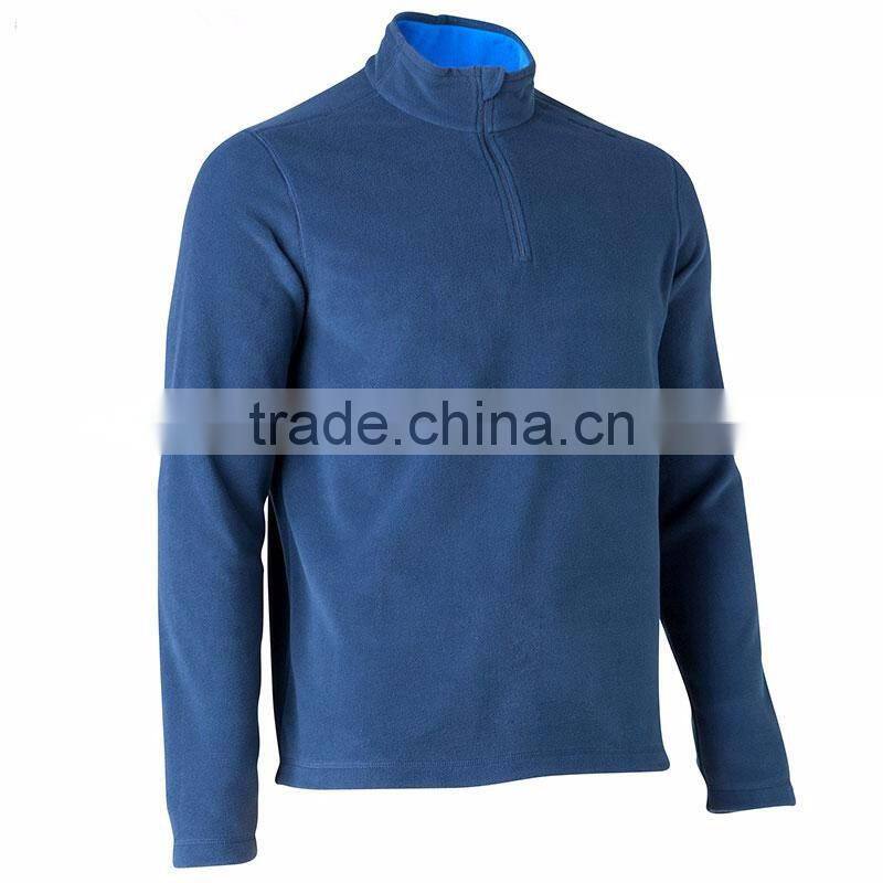 Wholesale fashion pullover polar fleece jacket,men winter outdoor sports soft shell jacket custom