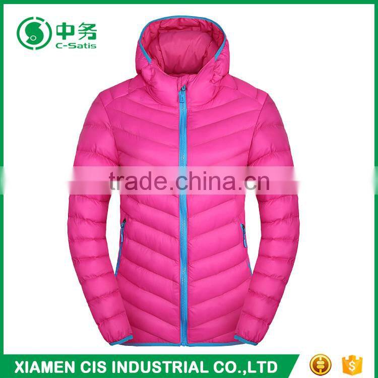China Factory Wholesale SPorts Jacket Winter Women Down Jacket