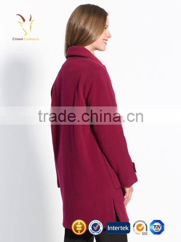 100% Cashmere Coats Ladies Winter Cashmere Coat Women