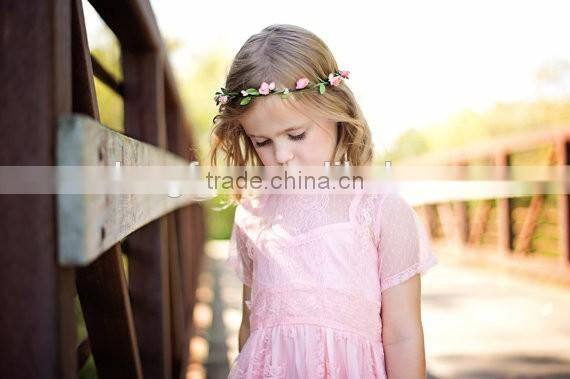 Guangzhou Kid Garment Factory Baby Boutique Wholesale White Dress Lace Baby Frock Patterns