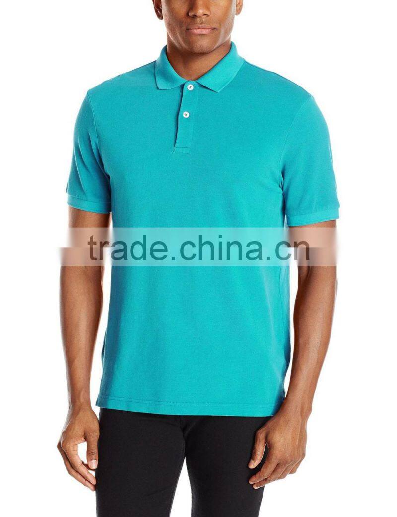 China supplier wholesale blank pique custom t-shirt online shopping sports jersey polo collar printing machine men polo shirt