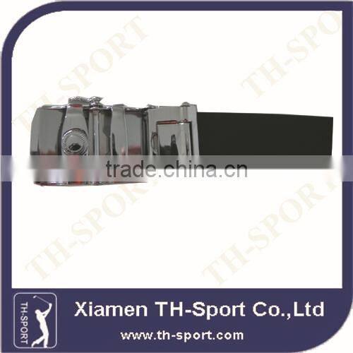 Unique Pattern Silicone Golf Belt White