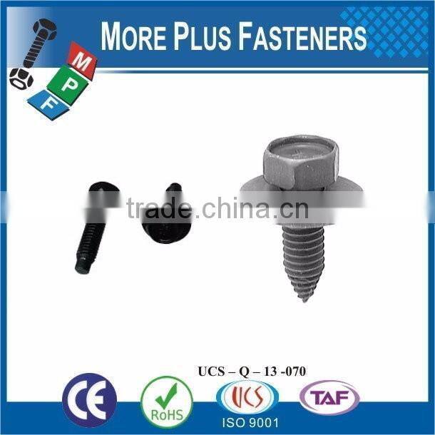 Taiwan M3 M12 M4-0.7 x 35mm DIN 7985 Phillips Drive Pan Head Grade A2 Stainless Steel Machine Screw with Hex Double Lock Washer
