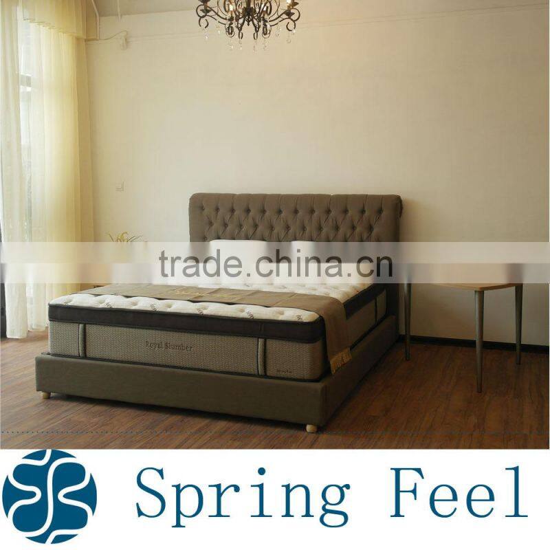 Wholesale 5 Star Hotel Mattress pocket spring Latex Mattress