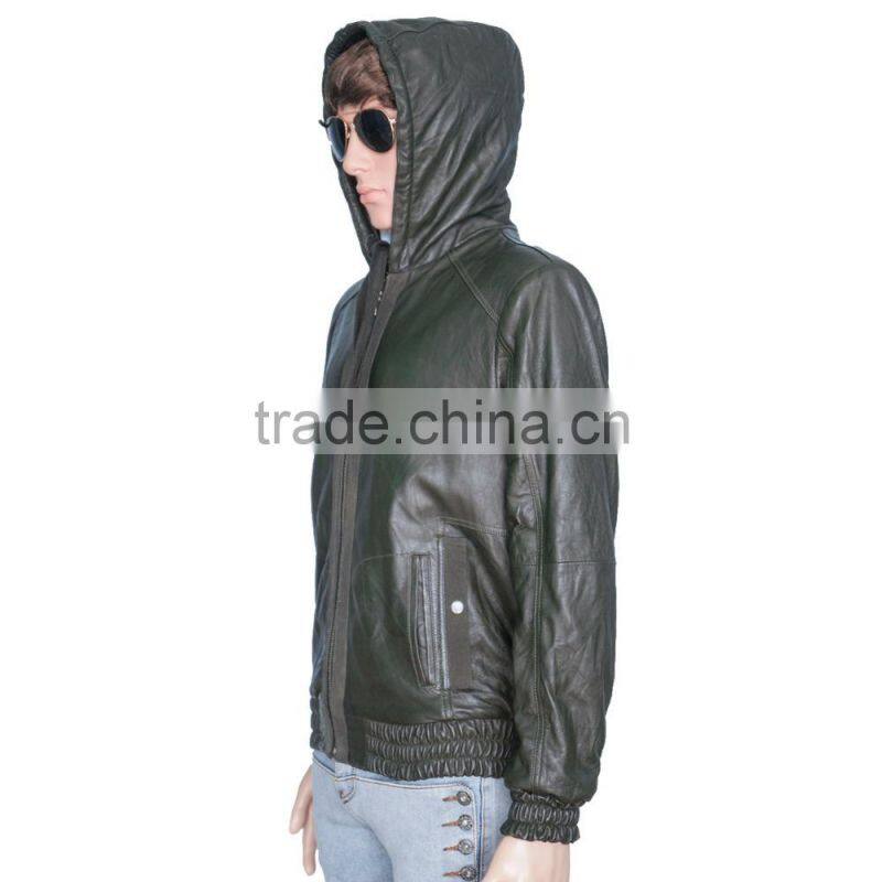 Leather Jacket with fur lining