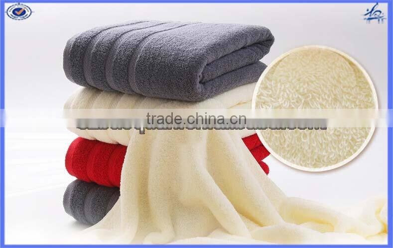 2015 wholesale hot sale thick 100% cotton bath towel for hotel