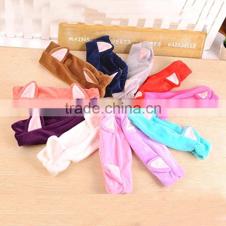 Fleece low price custom hair band