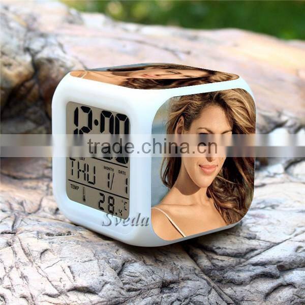 (Hot movie) Hot Gift 2015 New Fast & Furious LED Digital Clock Alarm Clock Mini clock