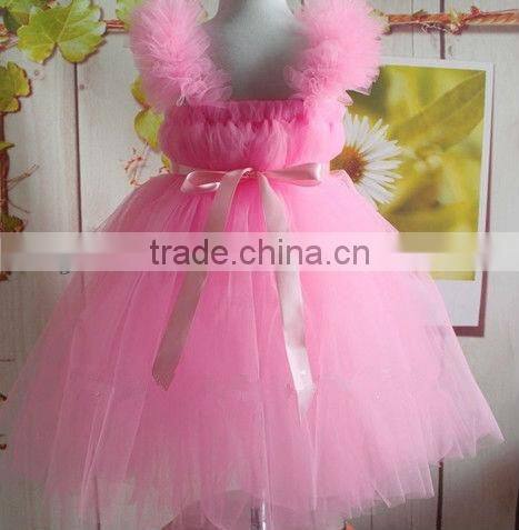 Hot Sale Girls Christmas tutu red white and green tulle tutu pettiskirt christmas Petti dress