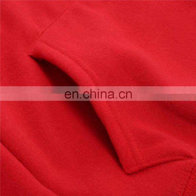 2017 Spring latest fashion wholesale 100%cotton long sleeve no zipper couple hoodie jacket