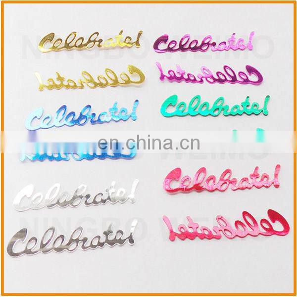 Party Home Wall Decorative Glitter Multishape Confetti