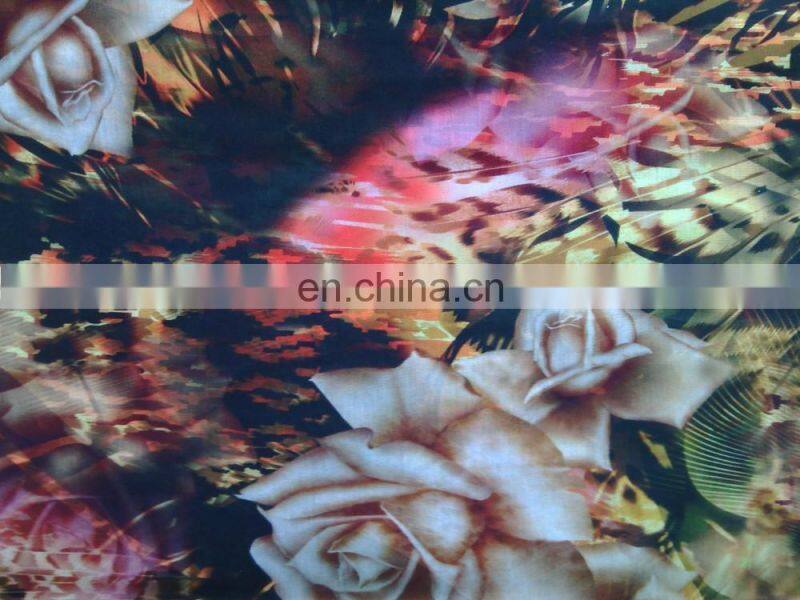 Shaoxing winfar New Designs DTY Polyester Custom Digital Printed Scuba Fabric