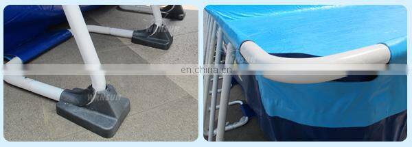 Inflatable Steel Frame jacuzzi ground Pool for holiday time