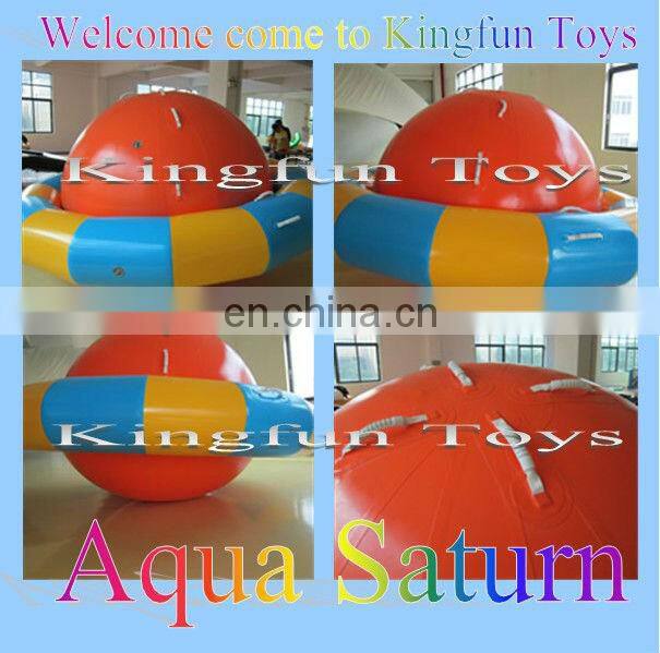 4 rides inflatable flyfish boat on water