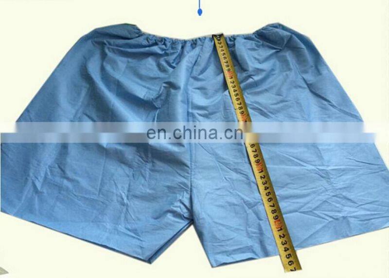 high quality men disposable PP PE hotel Briefs boxer underwear