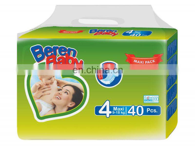Maxi Size 9-18 Kg 36 Pcs Beren Disposable Baby Diaper