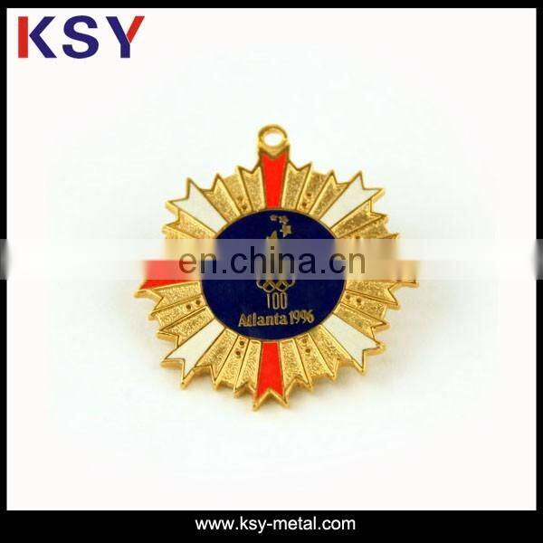 Custom metal/zinc alloy medal for souvenir