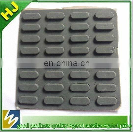 sticky silicone rubber pads