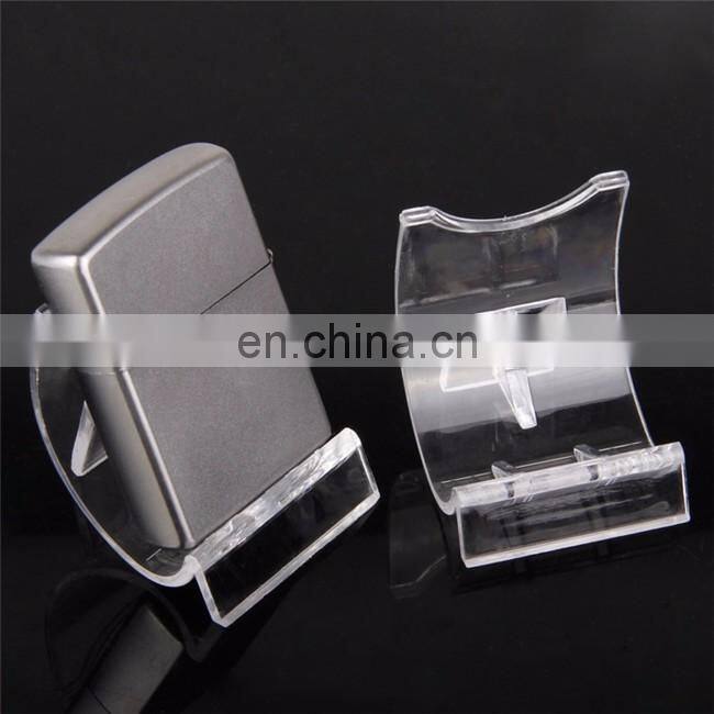 Top quality clear acrylic lighter display rack stand holder