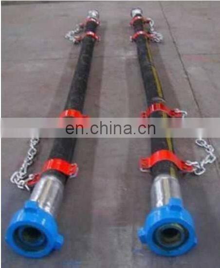 Stock lot DIN / EN 856 4SH steel wire spiraled drilling rubber hose producer in best price