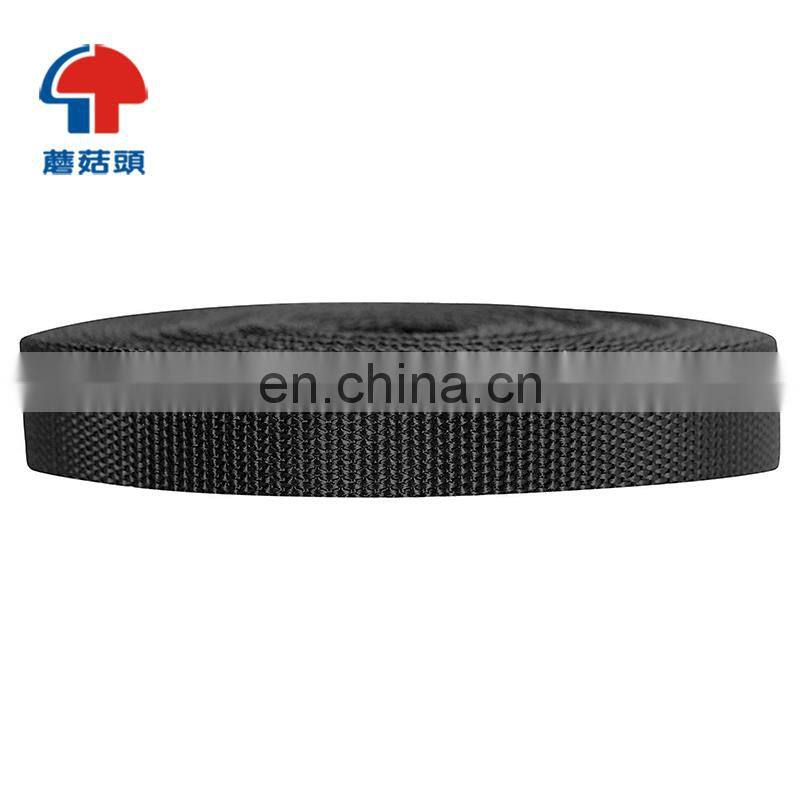 colorful nylon webbing tape band custom polyester webbing strap for safe seat belt