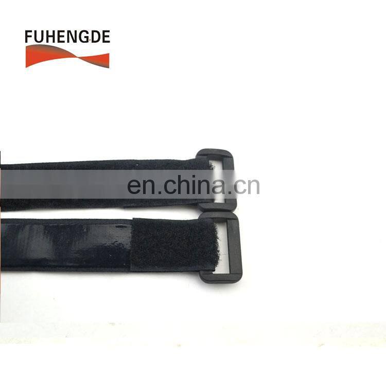 20X200mm Lipo Battery Strap Reusable Cable Tie Wrap Black