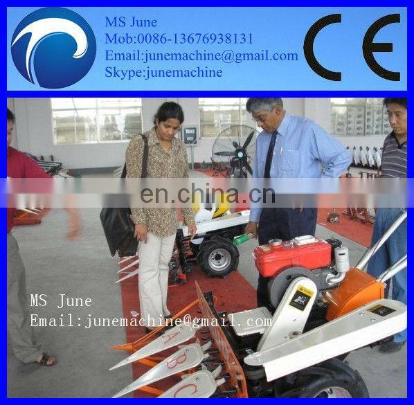 Popular wheat_rice reaper_mini combine harvester