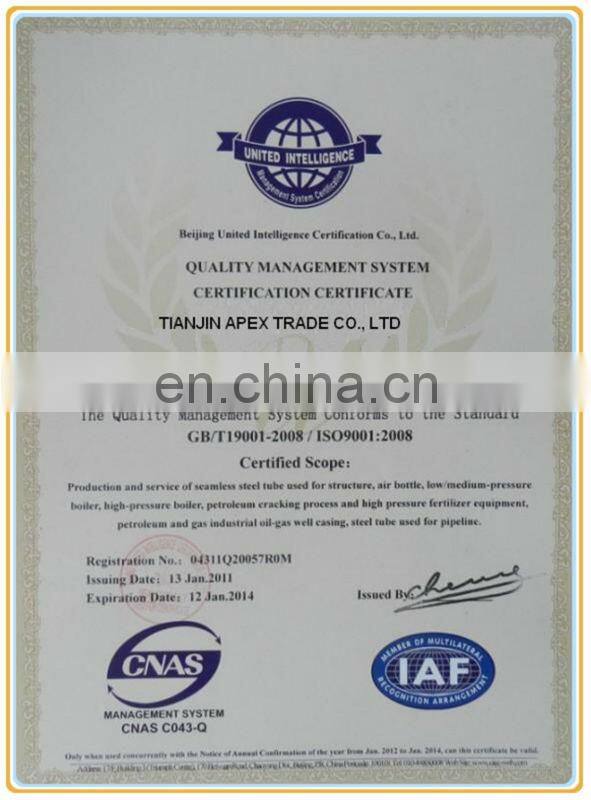 steel casing pipe sizes