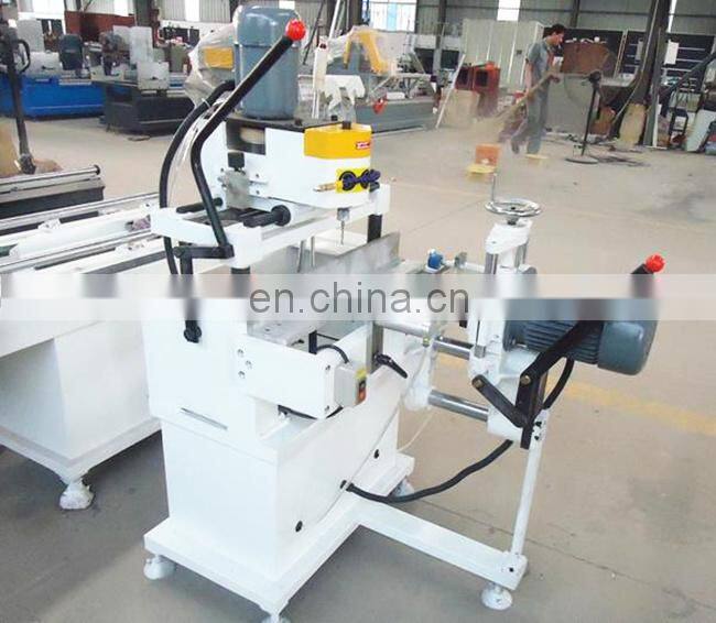 Window profile screw fixing plastic window machine