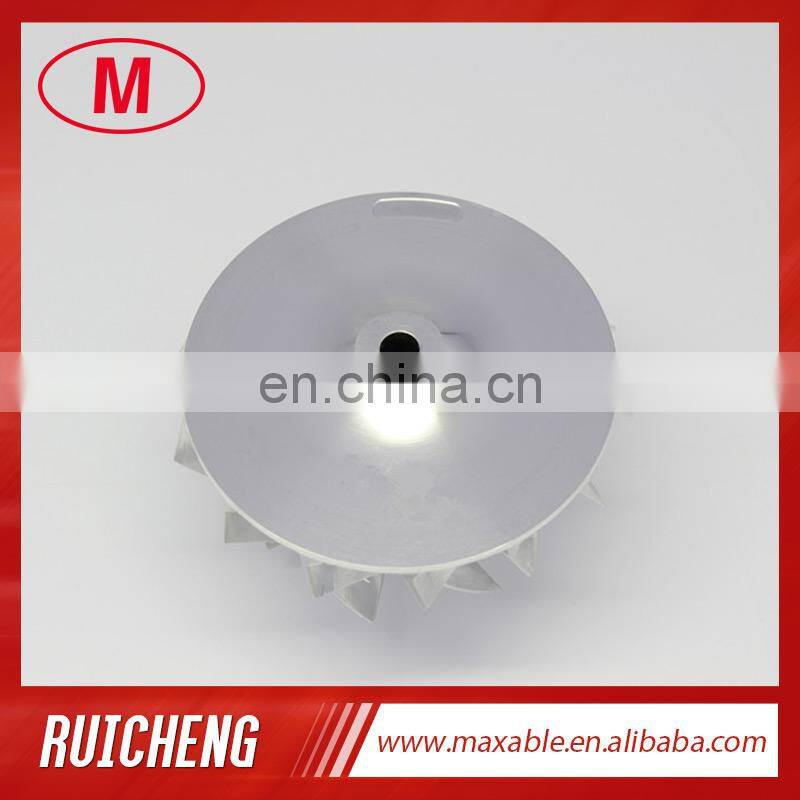 S300 7+7 blades 64.50/88.55mm turbo Billet/milling/aluminum 2618 compressor wheel for 2008-2010 Powerstroke Compound turbo