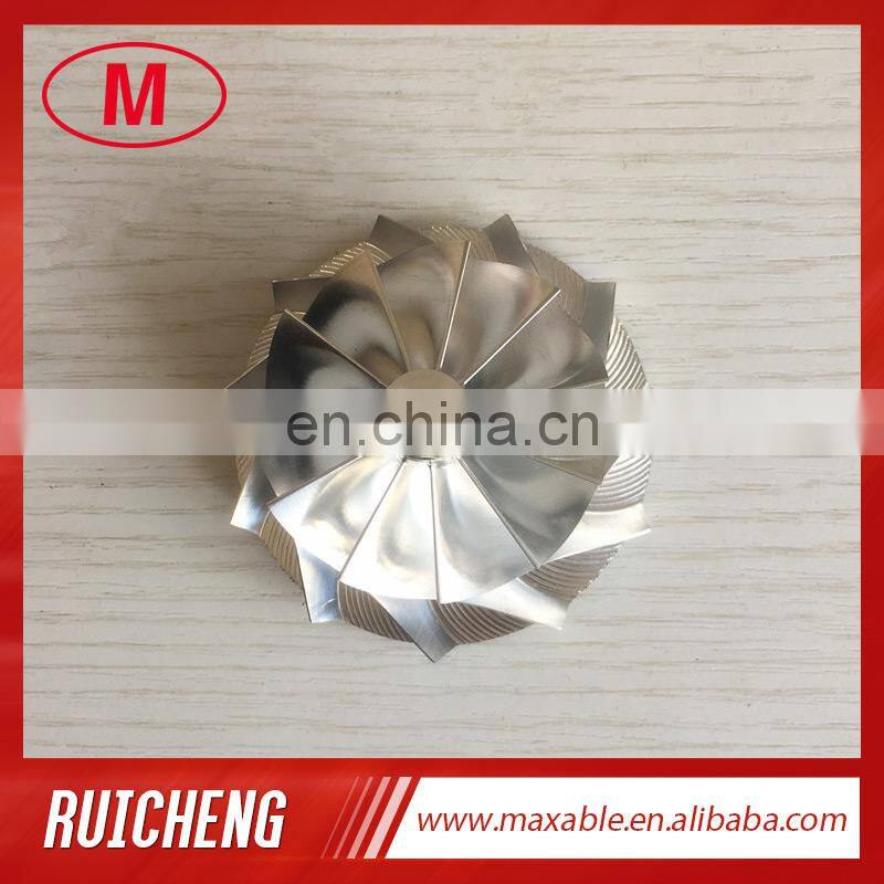 GT15-25 53.11/70.98mm 11+0 blades turbo aluminum 2618/milling/billet turbocharger compressor wheel