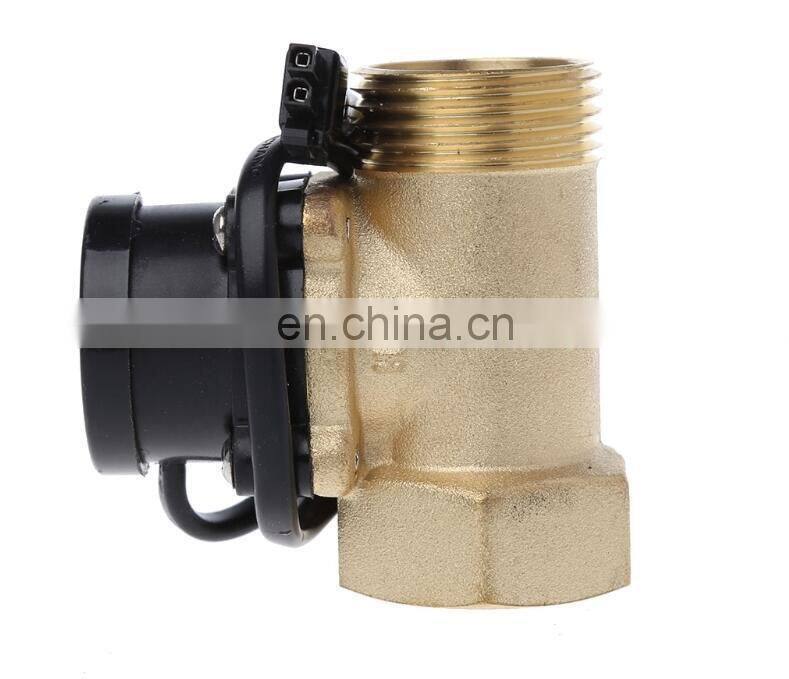 Liquid Booster Solar Heater Brass HT800 One 1 Inch Water Pump Flow Sensor Switch