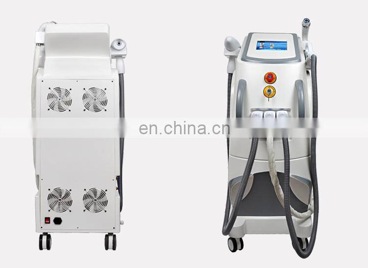 3 in 1 shr elight hair removal/ e-light ipl rf+nd yag laser/shr elight ipl multifunction machine