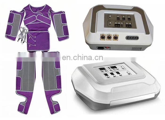 2 In 1 Infrared Air Pressure Pressotherapy Slimming Weight Loss Detox Sauna Suit /EMS Body Massager